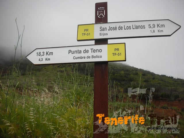 Hacía Punta de Teno por Cumbre de Bolico