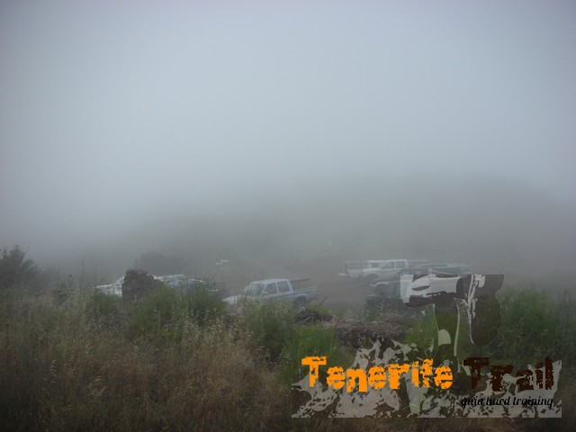 Detalle de la niebla en la Cumbre del Bolico