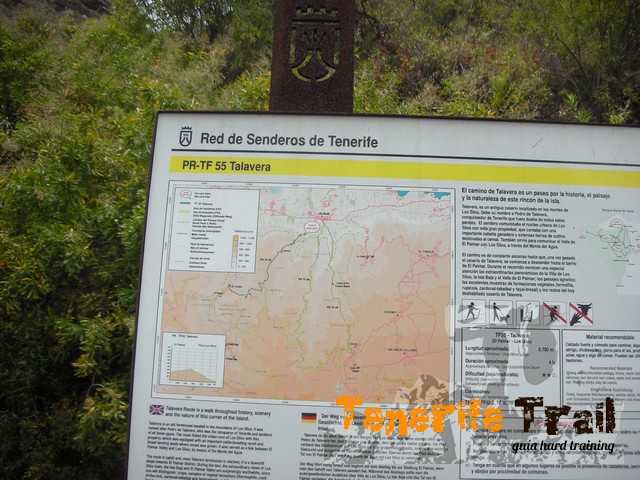Cartelería del PR 55