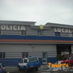 Policía Local Santiago del Teide cruce en Los Gigantes