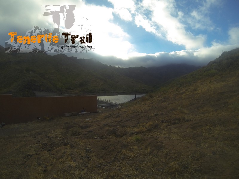 Llegando a la presa Tahodio desde Valle Luis